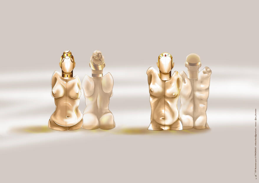 Maquettes IA Fragrance (2023)