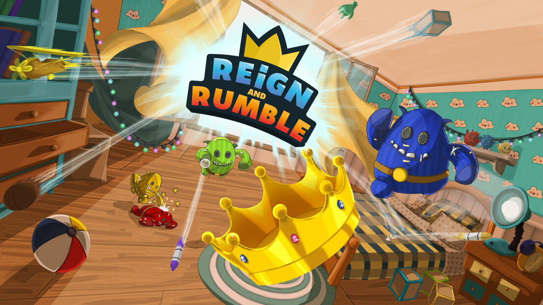 Key art - Reign and Rumble - Give Game Studio (2025)